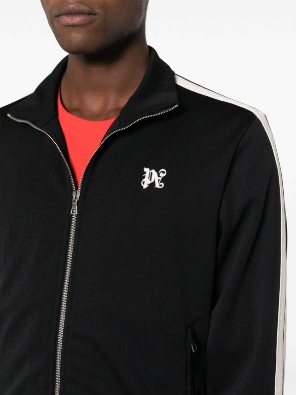 Palm Angels: casual jackets online - Monogram sports jacket