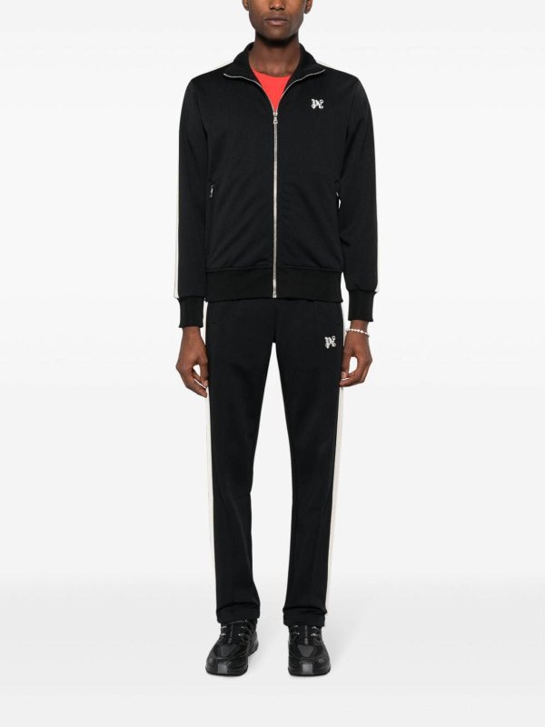 Monogram sports jacket shop online: Palm Angels