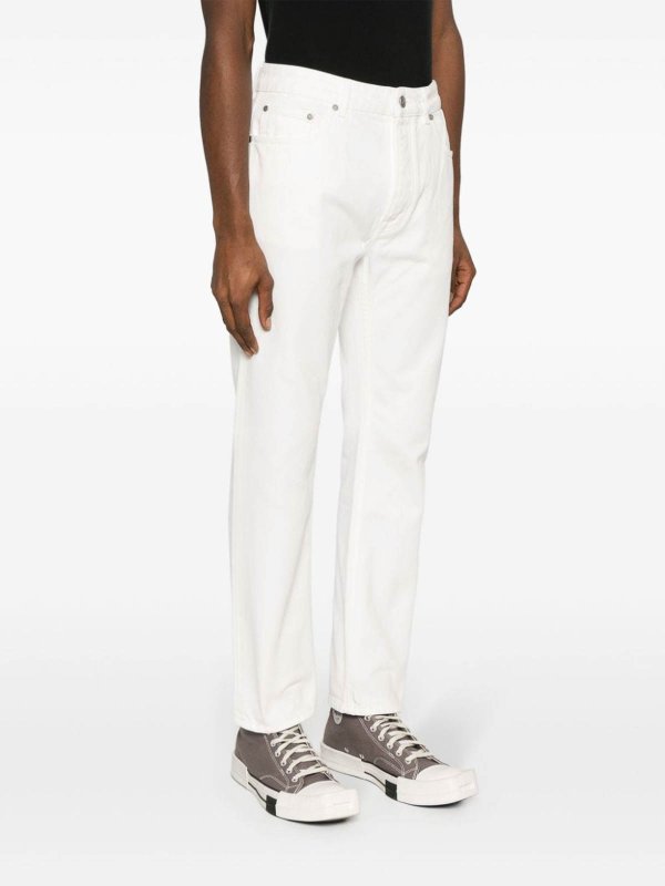 Denim with logo shop online: Palm Angels