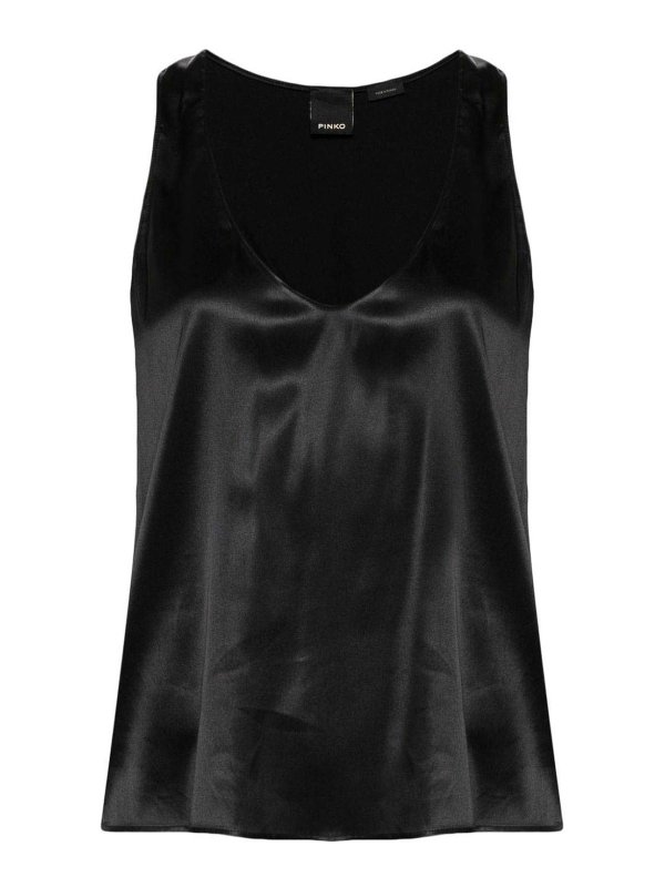 Pinko: トップス＆タンクトップ - トップ/タンクトップ - 黒