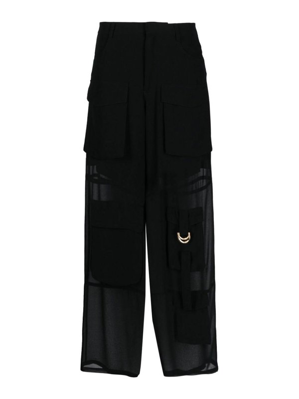 Pinko: casual trousers - Semi-transparent trousers