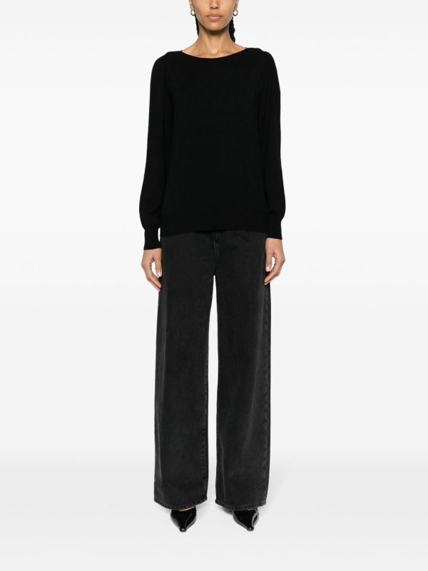 Sweater with logo shop online: TWINSET