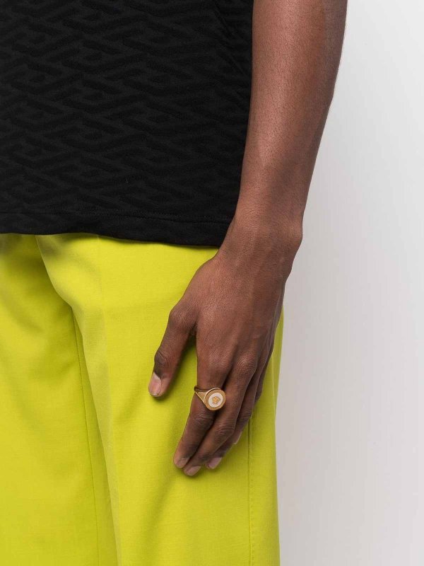 VERSACE: Rings online - Ring with medusa