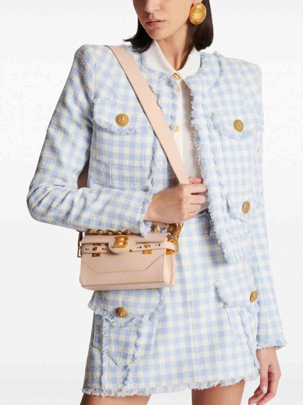 Balmain: cross body bags online - Bag with logo