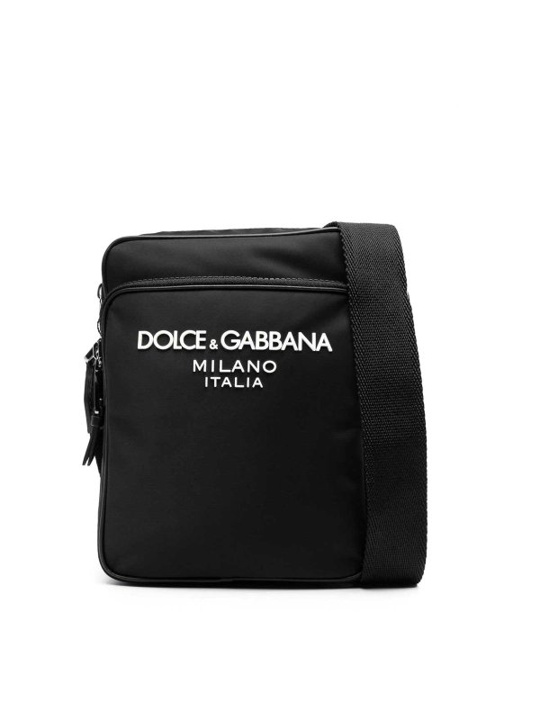 DOLCE & GABBANA: クロスボディバッグ - クロスボディバッグ - 黒