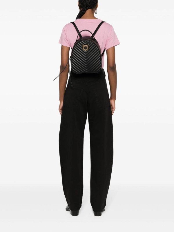 Backpack with logo shop online: Pinko