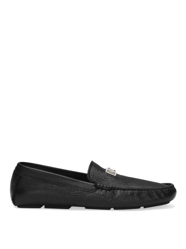 DOLCE & GABBANA: Loafers & Slippers - Loafers with logo