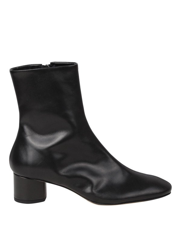 AEYDE: ankle boots - Leather ankle boots