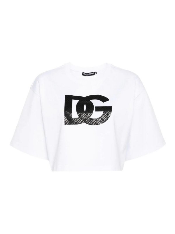 DOLCE & GABBANA: Camisetas - Camiseta - Blanco
