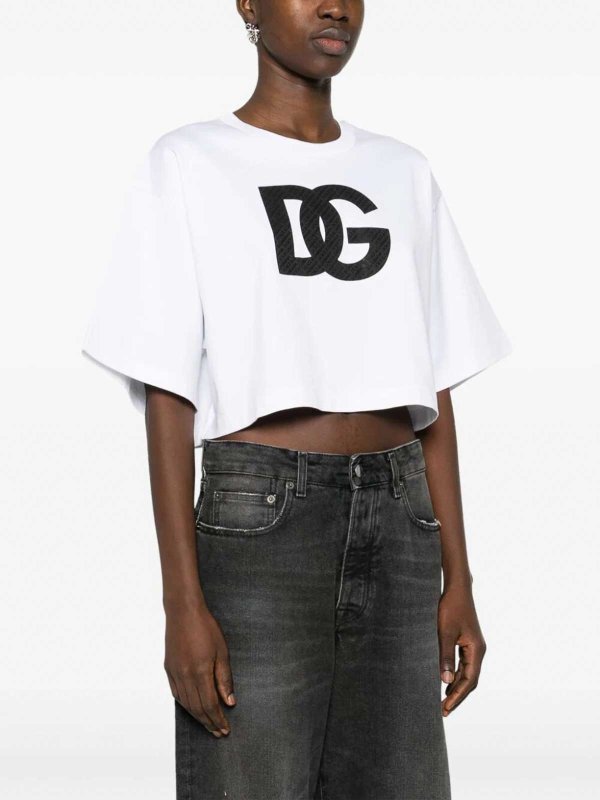 DOLCE & GABBANA: Camisetas online - Camiseta - Blanco