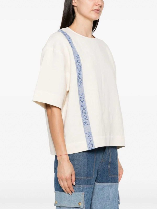 J.W. ANDERSON: tunics online - Logo tunic