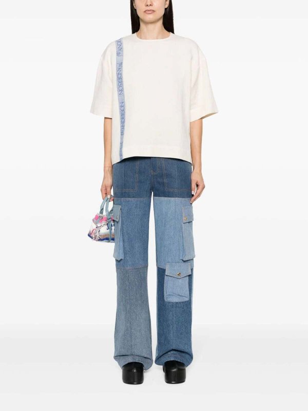 The Best Shops J.W. ANDERSON: tunics - Logo tunic