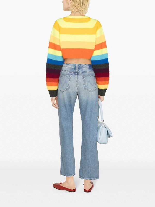 ブーツカットジーンズ - ライトブルー shop online: Mother