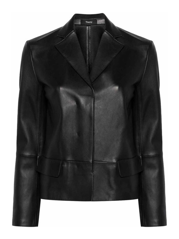 Theory: leather jacket - Leather jacket