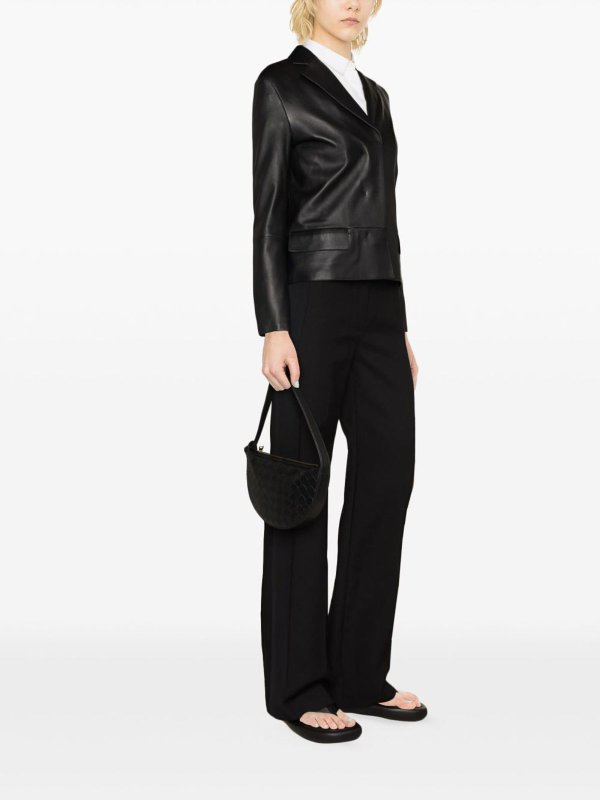 Theory: leather jacket online - Leather jacket