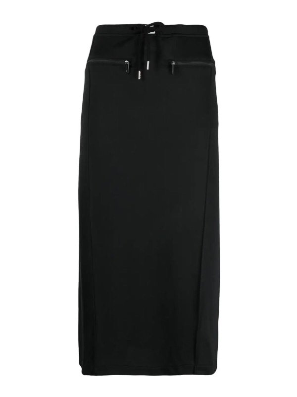 Courreges: Knee length skirts & Midi - Midi skirt tracksuit interlock