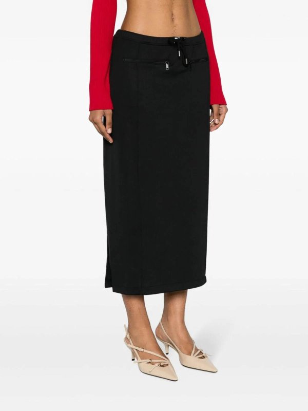 Courreges: Knee length skirts & Midi online - Midi skirt tracksuit interlock