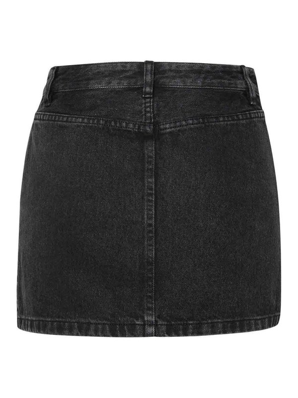 A.P.C.: mini skirts online - Mini skirt in denim