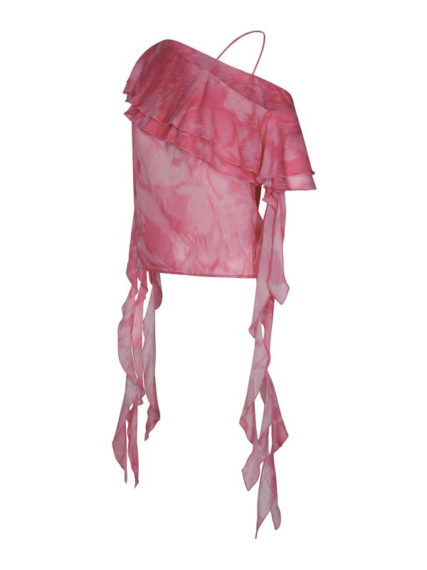 The Best Shops BLUMARINE: blouses - One shoulder blouse