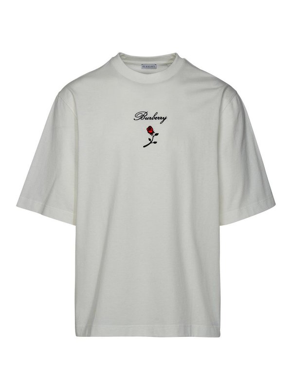 BURBERRY: Camisetas - Camiseta - Blanco