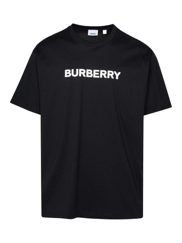 BURBERRY: Tシャツ - Tシャツ - 黒