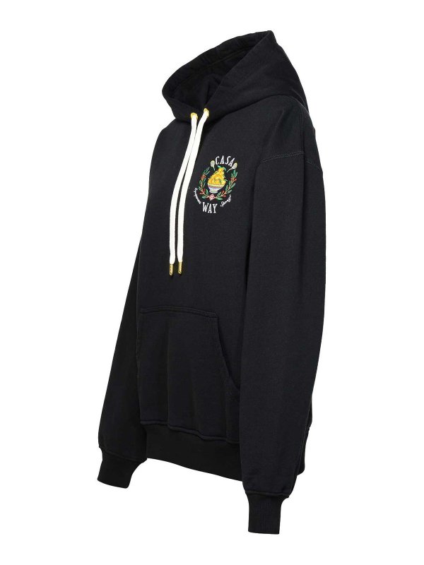 The Best Shops CASABLANCA: Sweatshirts und Pullover - Sweatshirt - Schwarz