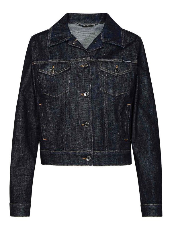 DOLCE & GABBANA: giacche denim - Jeans Giacca