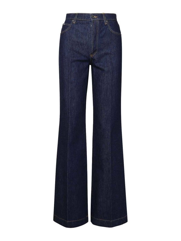 DOLCE & GABBANA: bootcut jeans - Flared jeans