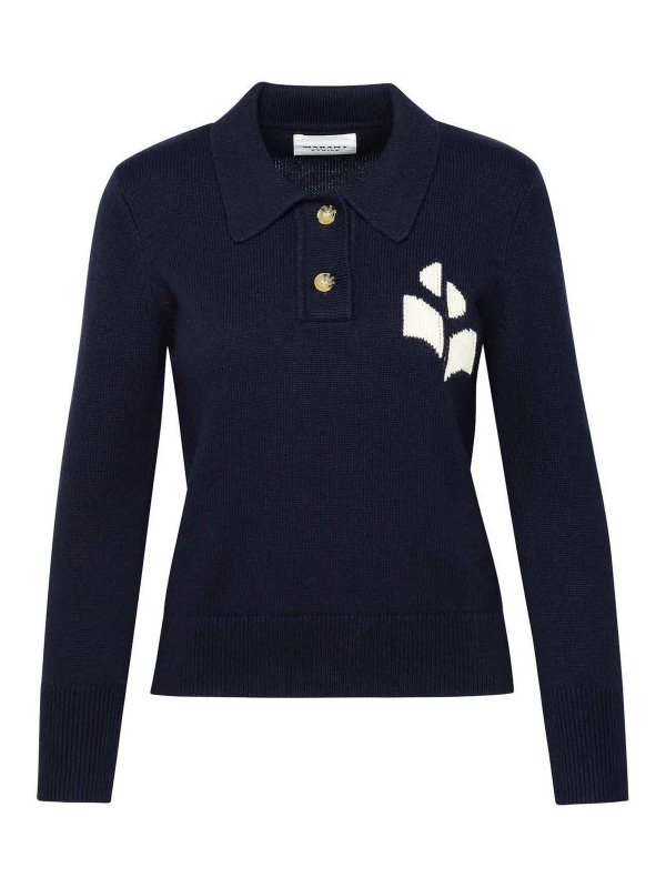 ISABEL MARANT: polo shirts - Cotton polo