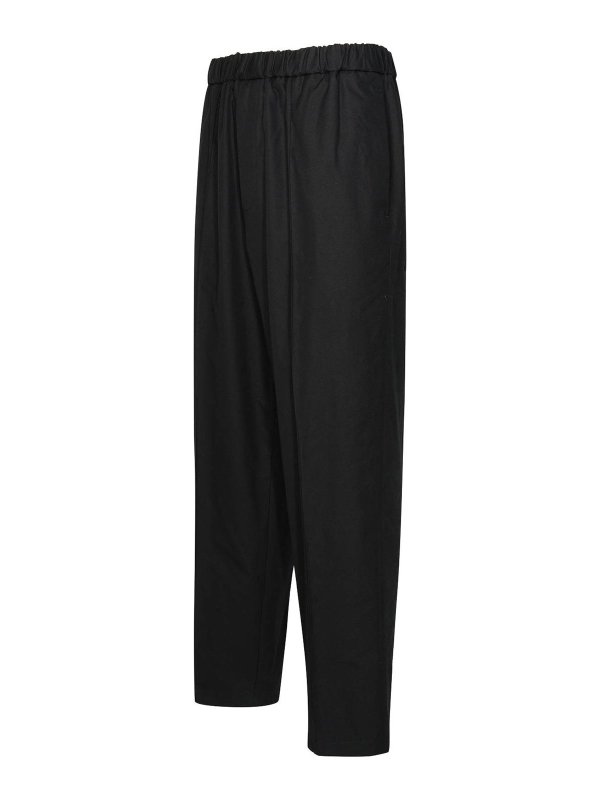 The Best Shops JIL SANDER: カジュアルトラウザー - ショートパンツ - 黒