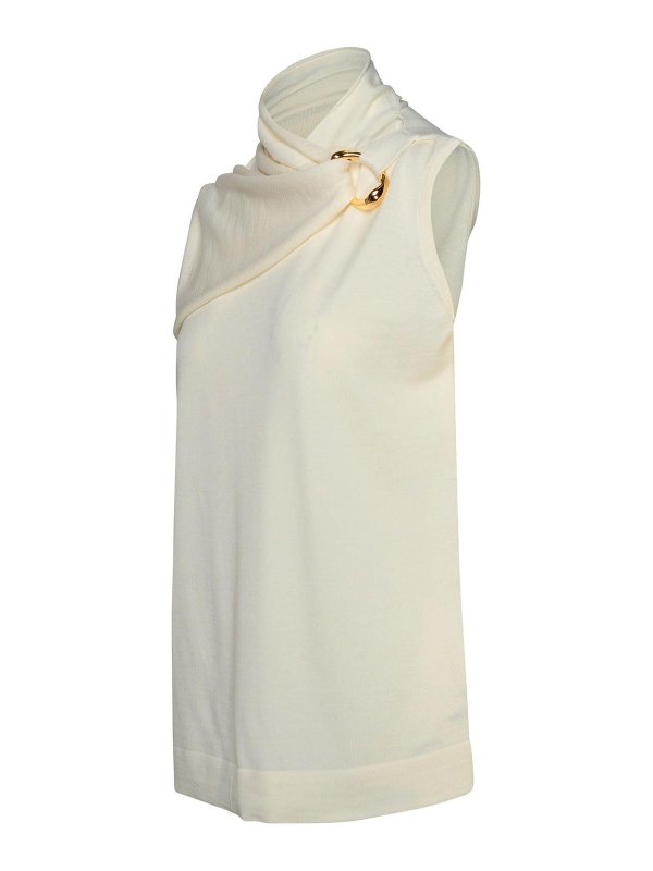 The Best Shops JIL SANDER: Tops & Débardeurs - Top - Crème