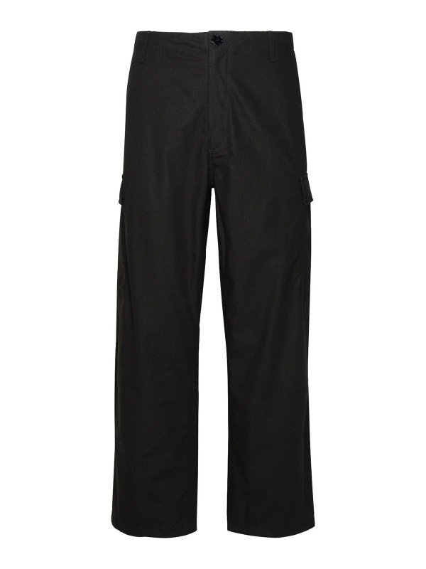 KENZO: Pantalones casual - Shorts - Negro
