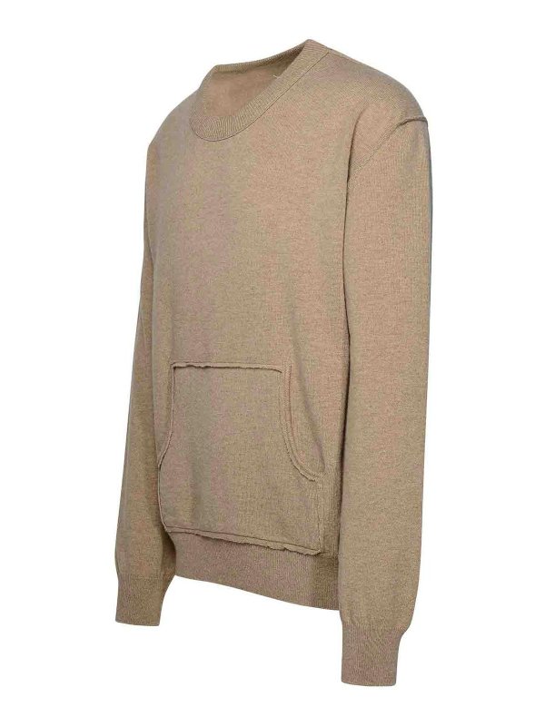 The Best Shops Maison Margiela: Sweatshirts & Pulls - Sweat-Shirts - Beige