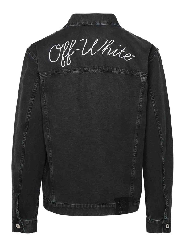 OFF-WHITE: casual jackets online - Varsity skate jacket