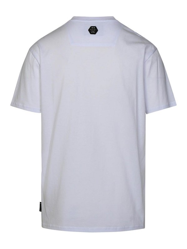 PHILIPP PLEIN: T-shirts online - T-Shirt - Blanc