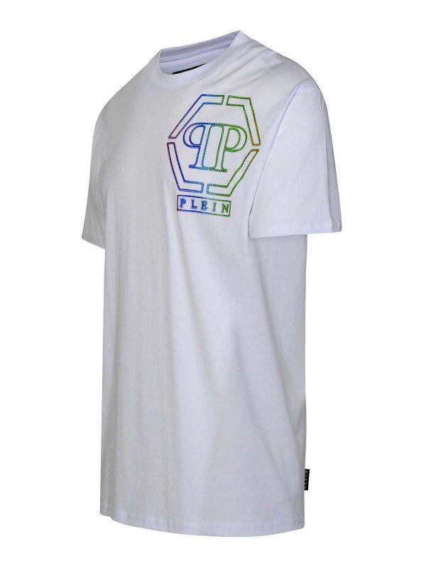 The Best Shops PHILIPP PLEIN: T-shirts - T-Shirt - Blanc