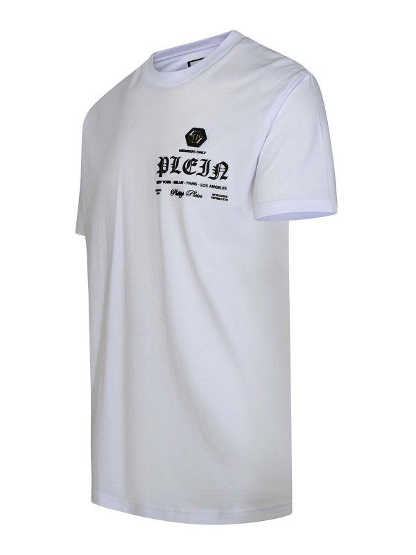 The Best Shops PHILIPP PLEIN: T-shirts - T-Shirt - Weiß