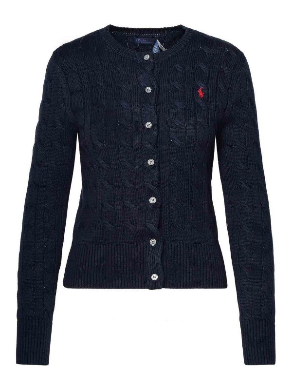 POLO RALPH LAUREN: Cardigans - Cardigan - Dunkelblau