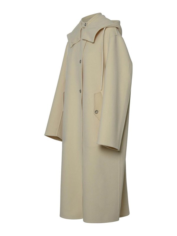 The Best Shops JIL SANDER: cappotti al ginocchio - Cappotto bianco
