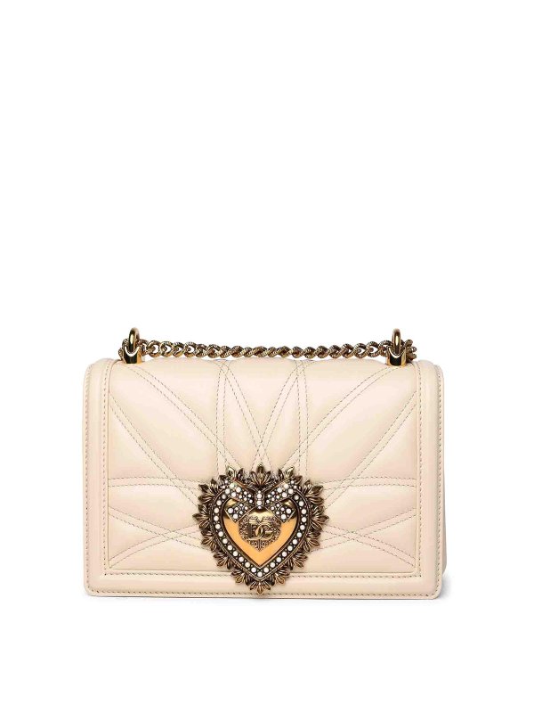 DOLCE & GABBANA: cross body bags - Devotion medium shoulder strap