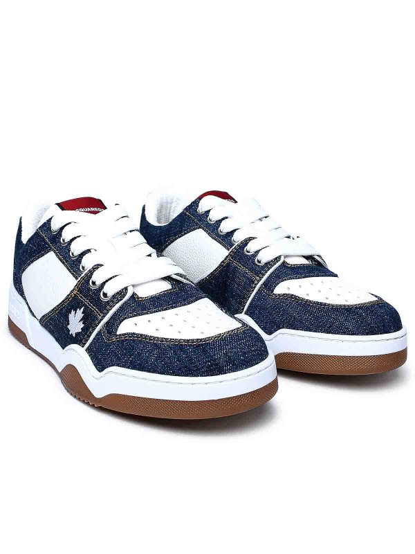 DSQUARED2: trainers online - Leather Sneakers
