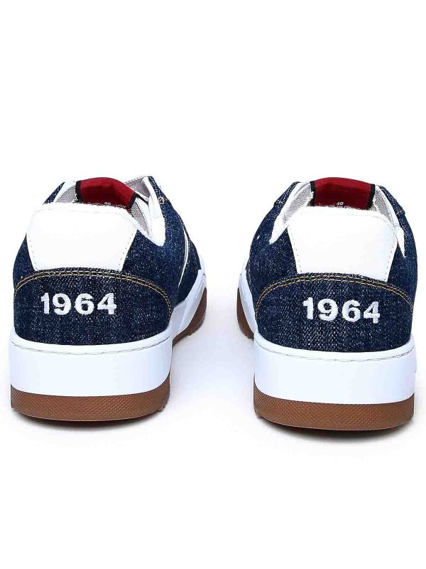 Leather Sneakers shop online: DSQUARED2