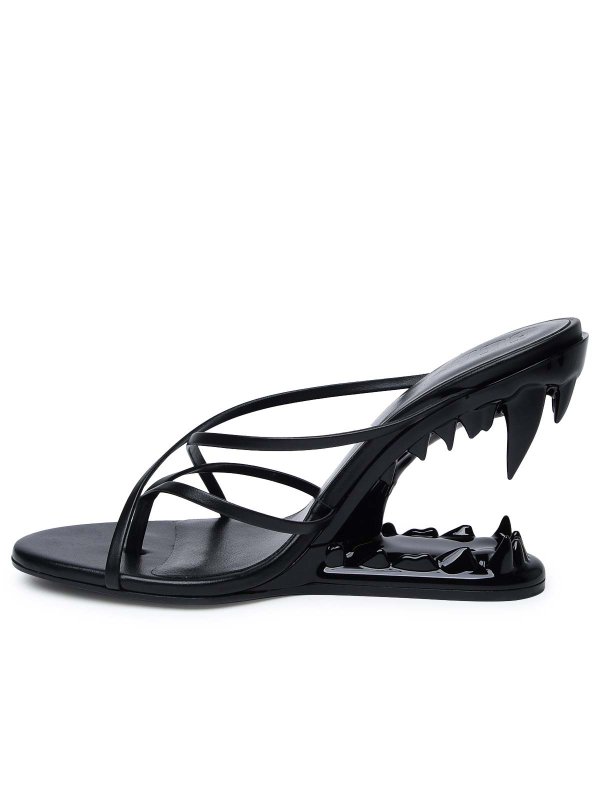 The Best Shops GCDS: Sandales - Sandales - Noir