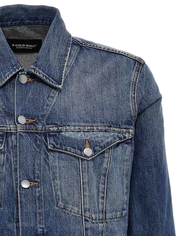 The Best Shops A-COLD-WALL*: denim jacket - foundry selvedge jacket