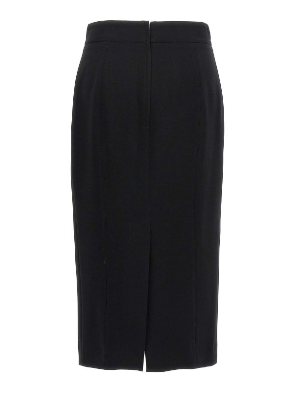 ALBERTO BIANI: ニーレングススカート＆ミディ丈 online - 膝丈/ミディスカート - 黒