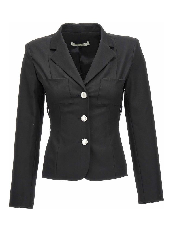 ALESSANDRA RICH: Vestes casuals - Veste Casual - Noir