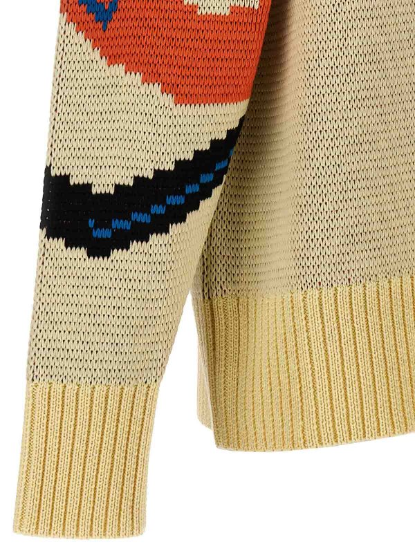 Jacquard sweater shop online: BLUEMARBLE