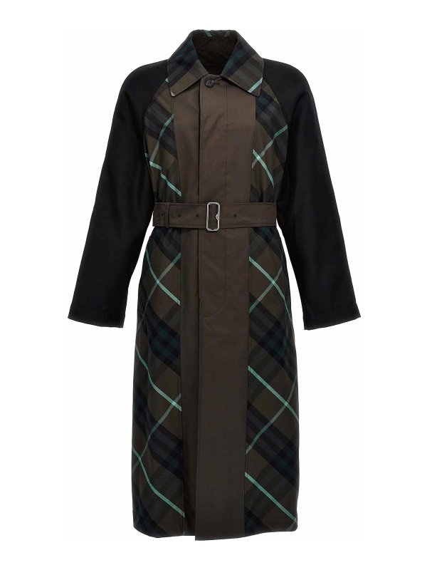 BURBERRY: Kurze Mäntel - Kurzer Mantel - Bunt