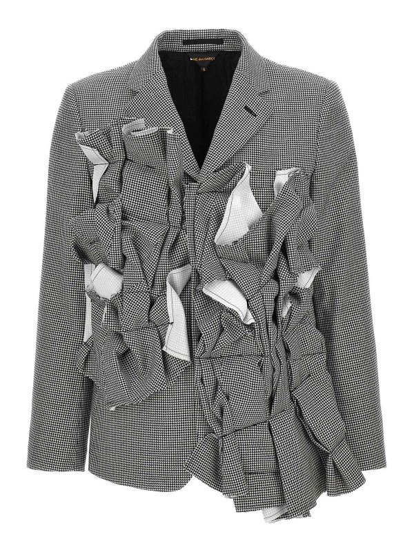 COMME DES GARCONS: blazers - Blazer ruffles