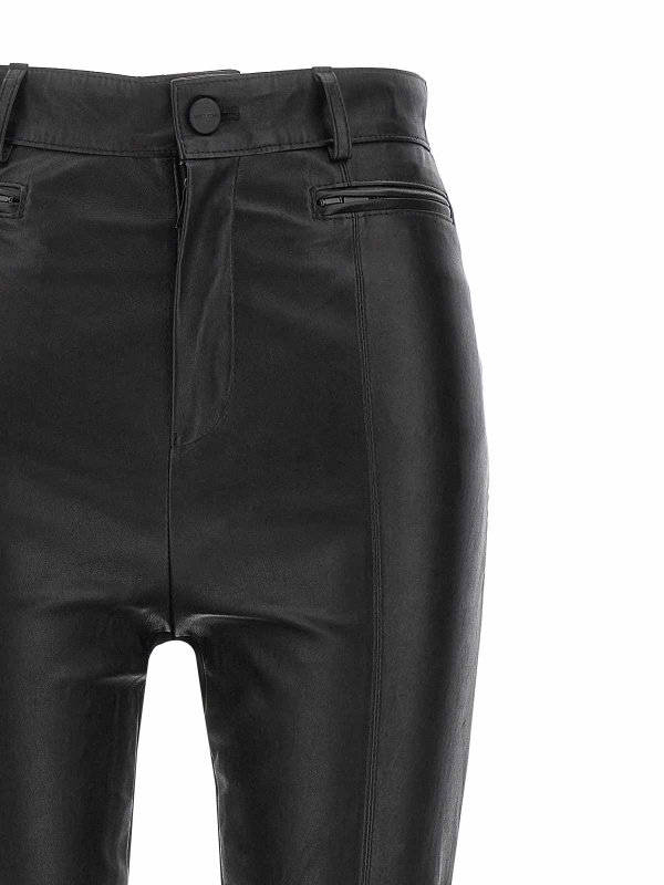 The Best Shops DAVID KOMA: leggings - napa leather leggings